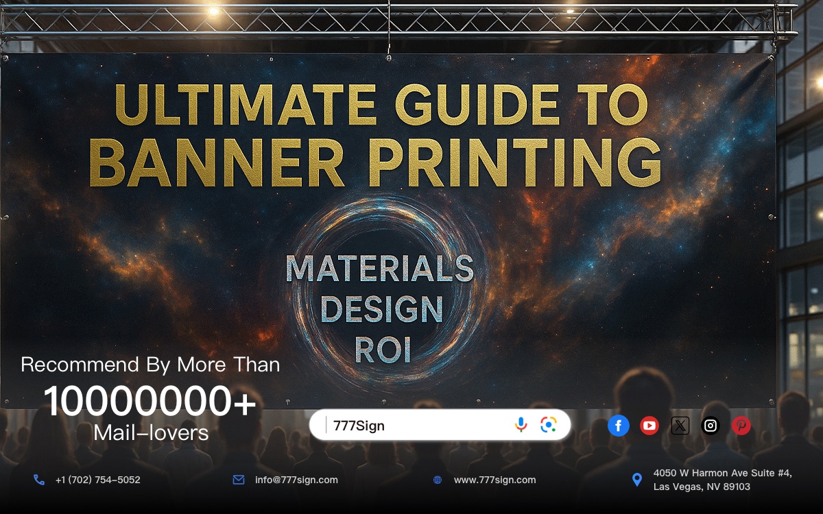 Ultimate Guide to Banner Printing: Crafting High-Impact Displays for ...