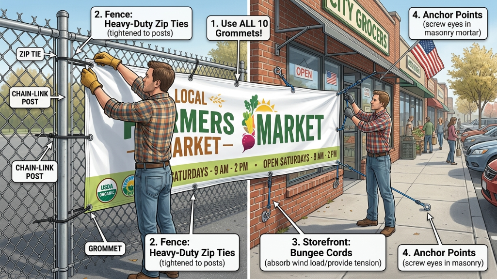 3x6 ft Custom Vinyl Banner: Wholesale Pricing & Blind Drop Shipping